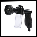 Pistolet de lavage de voiture haute pression Profit avec distributeur de savon, outil d'entretien et décoration de véhicules.