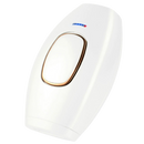 Mini épilador laser IPL da Project Retro para rasage e cuidados, com detalhes visíveis do aparelho portátil.