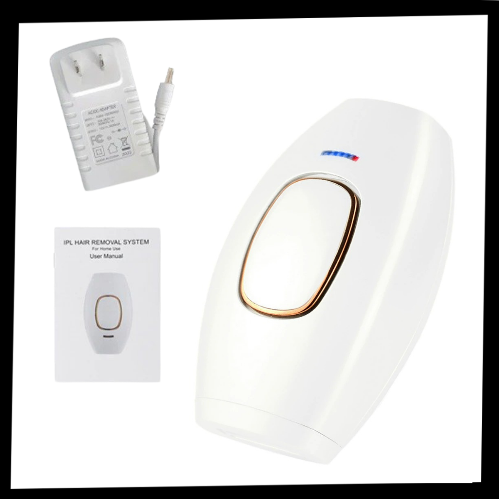 Mini epilador laser IPL da Project Retro para cuidados de pele, com design compacto para remoção de pelos.