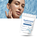 Poudre de ácido hialurônico hidratante de espectro completo da Purisure, cosméticos para hidratação da pele.