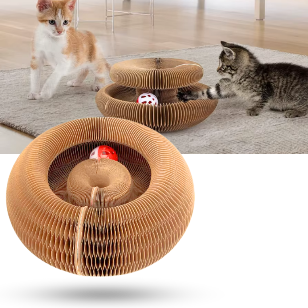 Arranhador anti-estresse para gatos da Slopehill, acessório para aliviar o estresse e proporcionar diversão aos felinos.