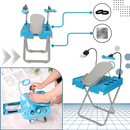 Repose-pieds ergonômico para pedicure em cadeira de estética Pwtool com acabamento confortável e ajustável.