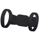 Corrector de postura das omoplatas Q-Power, ajuste para cuidado das costas, preto, tamanho S, apoio para ombros.