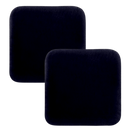 Housse de siège de voiture en peluche noire pour conducteur, décoration et confort, compatible avec véhicules Qctime.