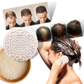 Barra de shampooing e condicionador ao arroz da Qianli, ideal para cuidados capilares naturais e nutritivos.