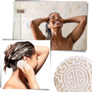 Barra de shampooing e condicionador ao arroz da Qianli para cuidado dos cabelos, com embalagem de produto sólido e natural