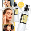Sérum hidratante de mucina de caracol da Qianmeith, cosméticos, frasco com doseador e textura leve para hidratação facial