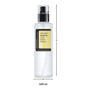 Sérum hidratante com mucina de caracol da Qianmeith, frasco transparente com conta-gotas, embalagem moderna e elegante.