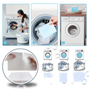 Folhas de sabão ecológicas da Cleancult para lavagem rápida, visíveis na imagem, fácil dissolução e limpeza eficiente.