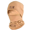 Balaclava de inverno da West Biking, cachecol de secagem rápida em tom cáqui, ideal para proteção e conforto térmico.