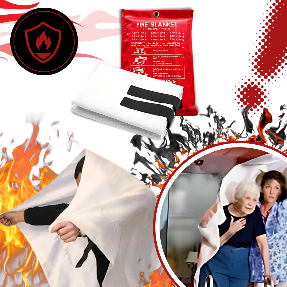 Cobertura de emergência anti-fogo Leberna, resistente ao fogo para extinção rápida de incêndios.