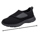 Sapatos FitVille para pés diabéticos com alívio rápido do calcanhar, com design confortável e suporte para o conforto diário.