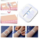 Curativo adesivo impermeável para feridas, marca Cairoyar, usado em primeiros socorros para proteção e cicatrização rápida.