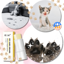 Bálsamo calmante para almofadas de animais de estimação, marca Only Natural Pet, aplicador sem bagunça para alívio rápido.