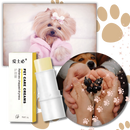 Pomada calmante da Only Natural Pet para almofadas e patas de animais de estimação, alívio rápido para irritações e desconforto.