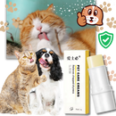 Bálsamo calmante da Only Natural Pet para almofadas de animais de estimação, alivia irritações e protege a pele sensível dos pets.