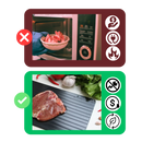 Bandeja de descongelamento rápido Huohuo, utensílio de cozinha para descongelar alimentos de forma eficiente e sem energia.