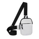 Mini saco a tiracolo elegante da Quintina, bolsa branca de tamanho compacto, ideal para uso diário e ocasiões especiais.