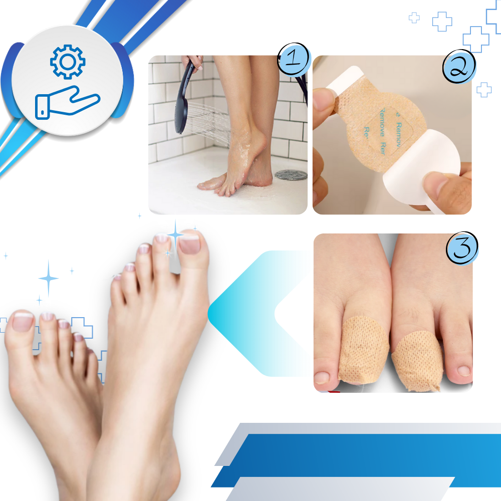 Patch hidratante para unhas de cosméticos Qwerty feito com hydrogel, aplicado nas unhas para hidratação.