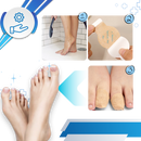Patch hidratante para unhas de cosméticos Qwerty feito com hydrogel, aplicado nas unhas para hidratação.