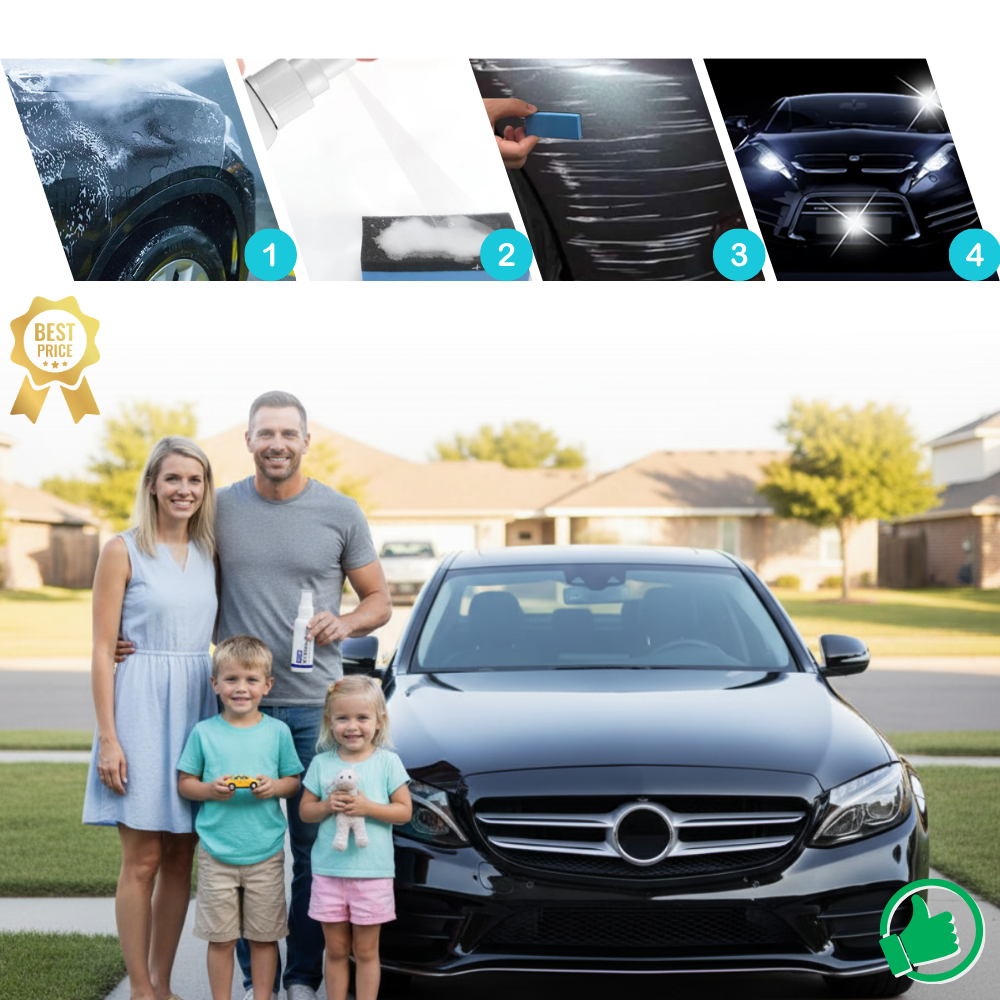 Spray Rdeuod para reparação de riscos em carros, embalagem de 50 ml, produto de manutenção e decoração de veículos.