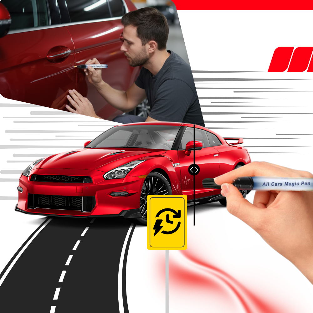 Caneta de reparo de riscos para carro Rdeuod, ferramenta de manutenção e decoração de veículos, usada para corrigir arranhões.