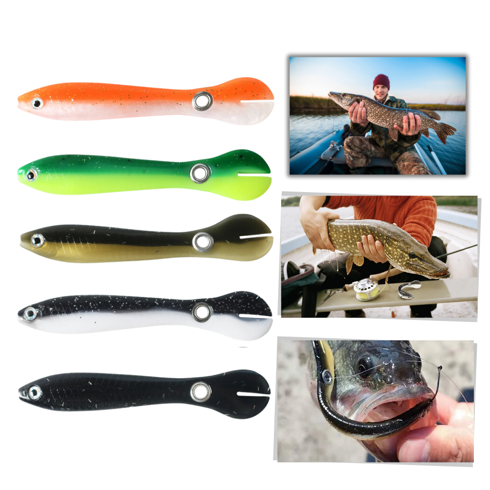 Iscas de pesca realistas Shieny, iscas artificiais detalhadas para pesca esportiva, com aparência natural e atraente para os peixes.