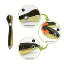 Iscas de pesca realistas da marca Shieny, com detalhes que imitam peixes e atraem peixes na pescaria.
