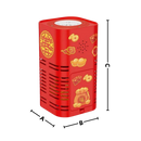 Máquina de bolhas tipo fogo de artifício recarregável Huntermoon, brinquedo de atividade com efeito de fogo de artifício e bolhas