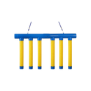 Conjunto de brinquedos de atividade Ssntsy para coordenação e reflexos, com peças azuis para jogos de reação e agilidade.