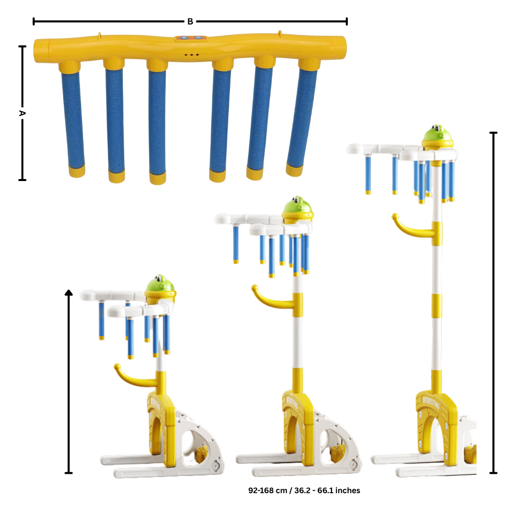 Conjunto de brinquedos de atividade Ssntsy para melhorar reflexos e coordenação, com diversos jogos de reação.
