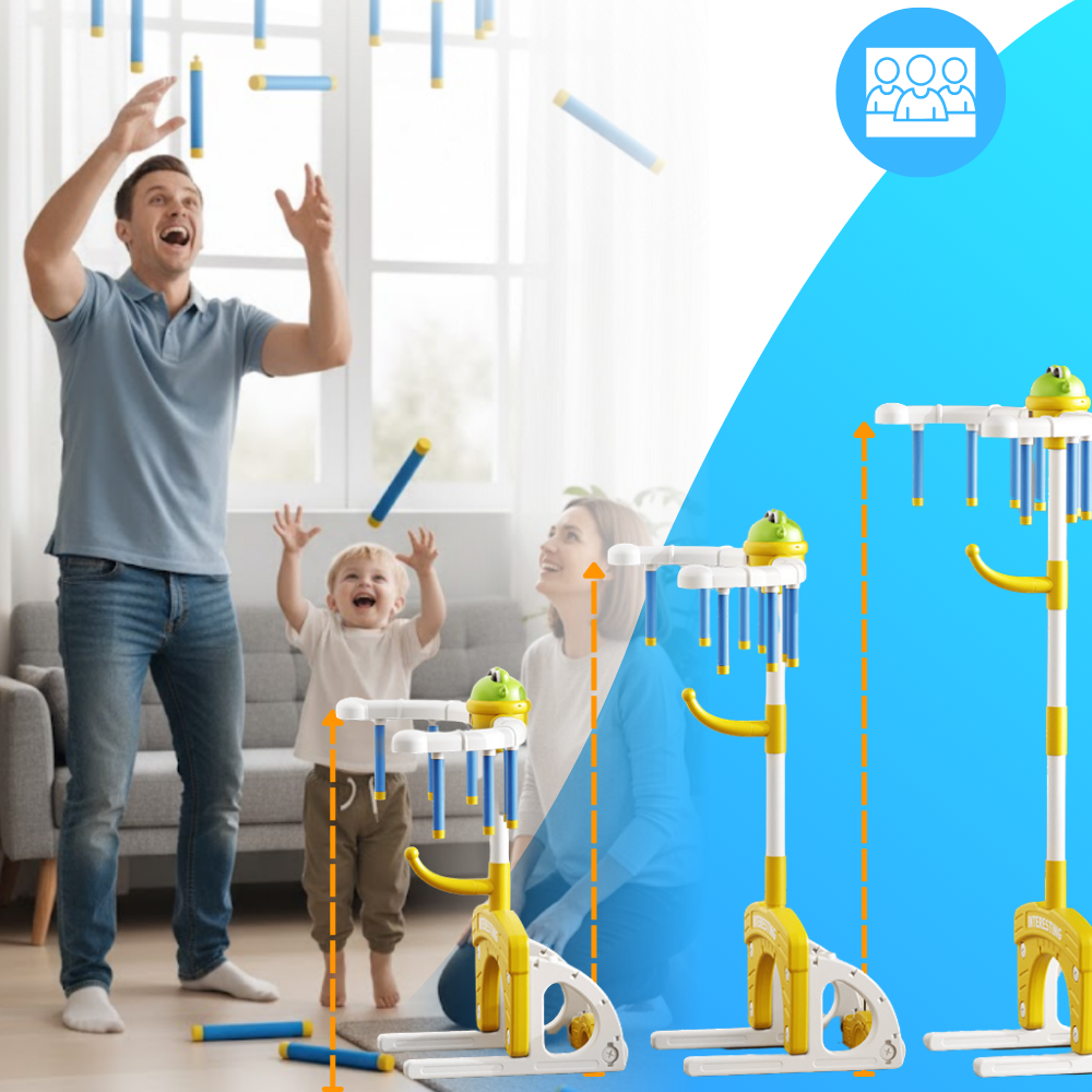 Conjunto de brinquedos de atividade reflexo e coordenação Ssntsy com múltiplos jogos para desenvolvimento infantil.