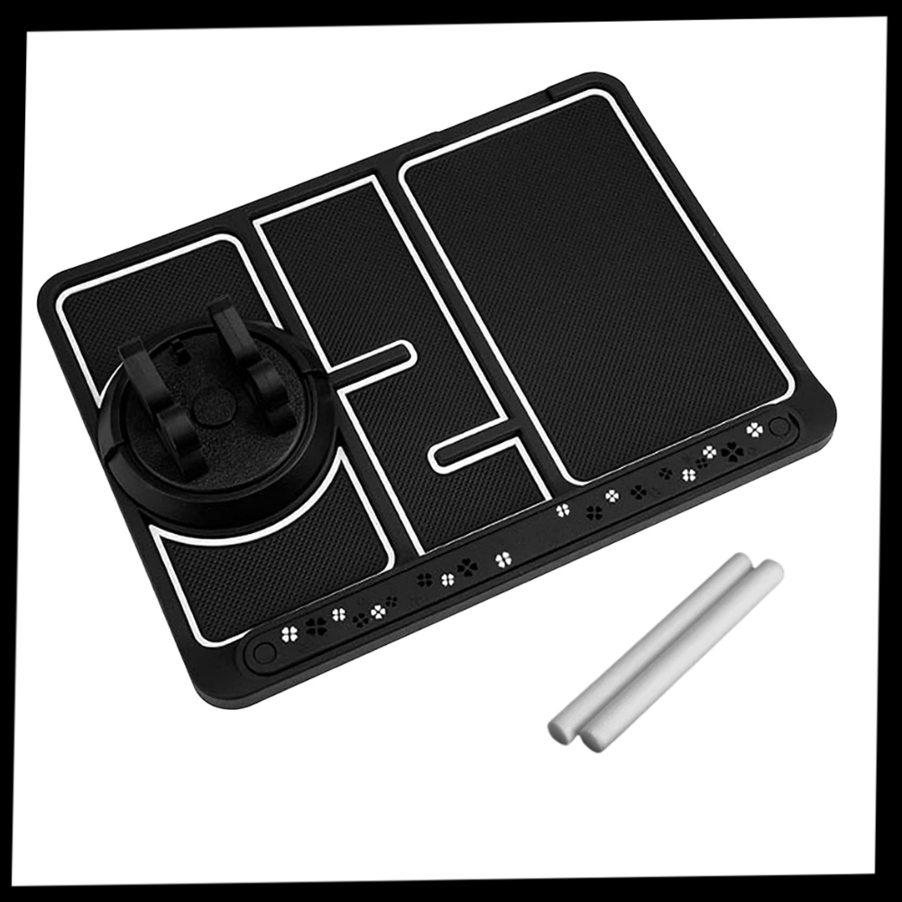 Tapis antidérapant et suporte de telefone para carro Relax Dream, acessórios de peças para veículos, preto, resistente e prático