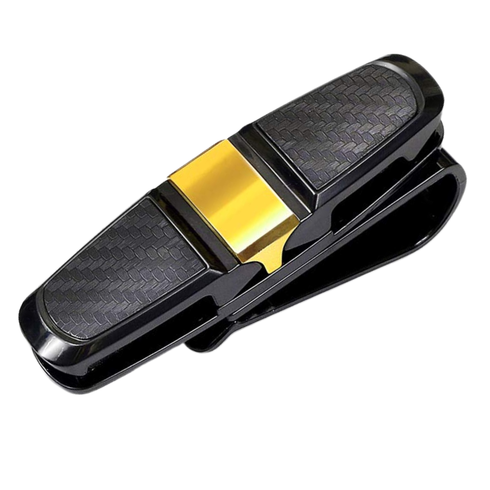 Porte-lunettes de soleil Relax Love pour pare-soleil de voiture, accessório de conservação e decoração para veículos.