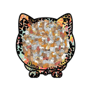 Quebra-cabeça de madeira relaxante com imagem de gato selvagem, da marca Dynwave, parte de puzzles clássicos para relaxamento.