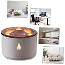 Acessório para umidificador Slpg em forma de vulcão relaxante com névoa, ideal para aromaterapia e ambiente tranquilo.