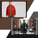 Jaqueta térmica grande tamanho reversível da Pearl Izumi, veste de roupas de exterior para proteção contra frio.