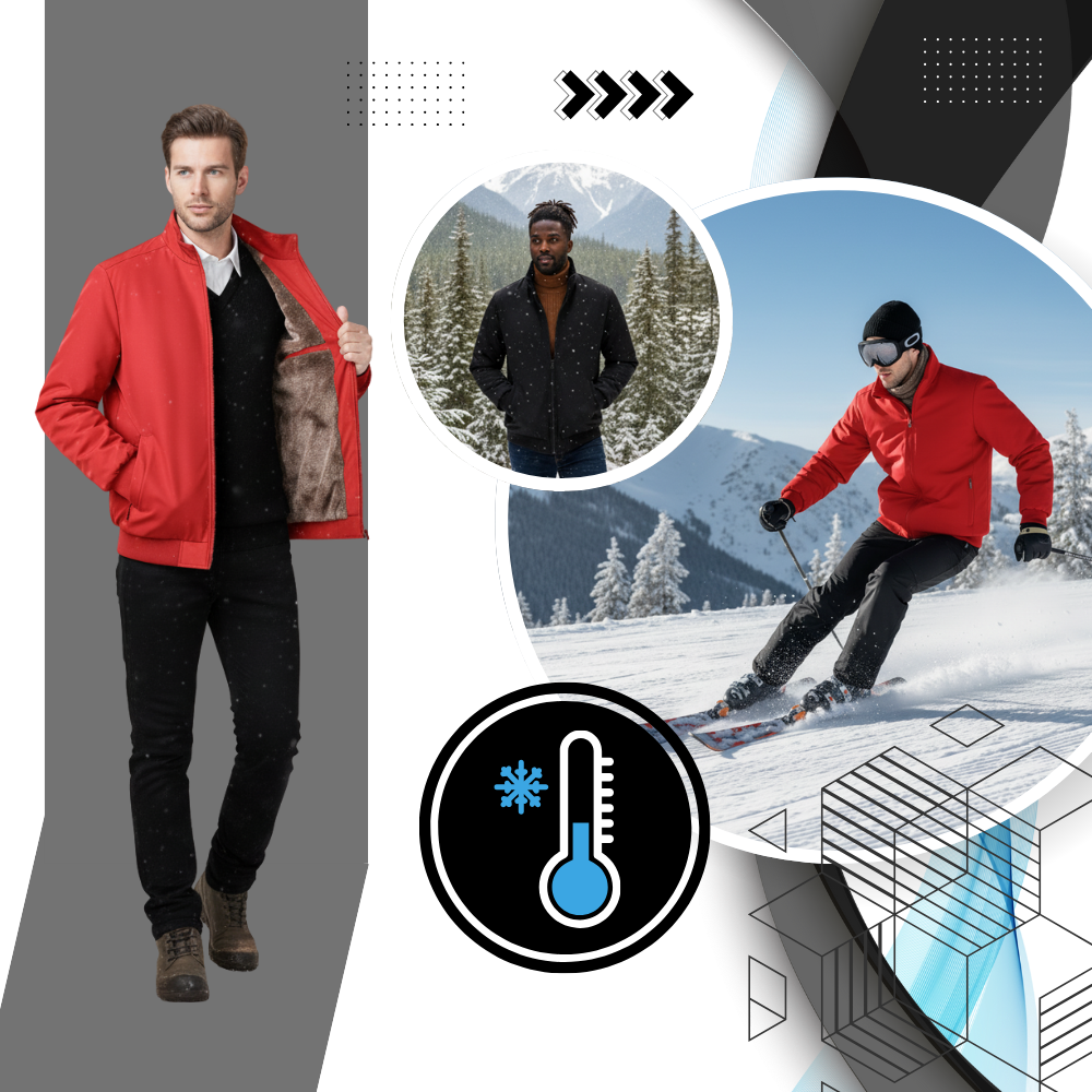 Jaqueta térmica reversível grande tamanho da Pearl Izumi, roupa de exterior quente e confortável para atividades ao ar livre.