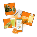 Spray revitalizante para pés Liwei com extratos botânicos, promove rejuvenescimento, suavidade e nutrição dos pés.