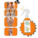 Spray revitalizante para os pés Liwei, com efeito suavizante e revitalizador, ajudando a deixar a pele mais macia e fresca.