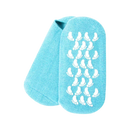 Meias de cuidados com loções revitalizantes azul da Unique Bargains, com tecnologia de cuidados para os pés.
