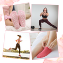 Meias com loções revitalizantes para cuidado dos pés, da marca Unique Bargains, promovendo revitalização e conforto.