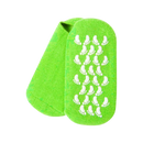 Meias com loções revitalizantes para cuidados dos pés, na cor verde, da marca Unique Bargains.