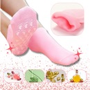 Meias de cuidado com loções revitalizantes da Unique Bargains, conforto luxuoso para pés com tecnologia de hidratação.
