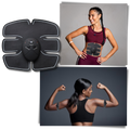 Plataforma vibrante Outad para estímulo dos músculos abdominais, com design inovador para tonificação abdominal eficiente.