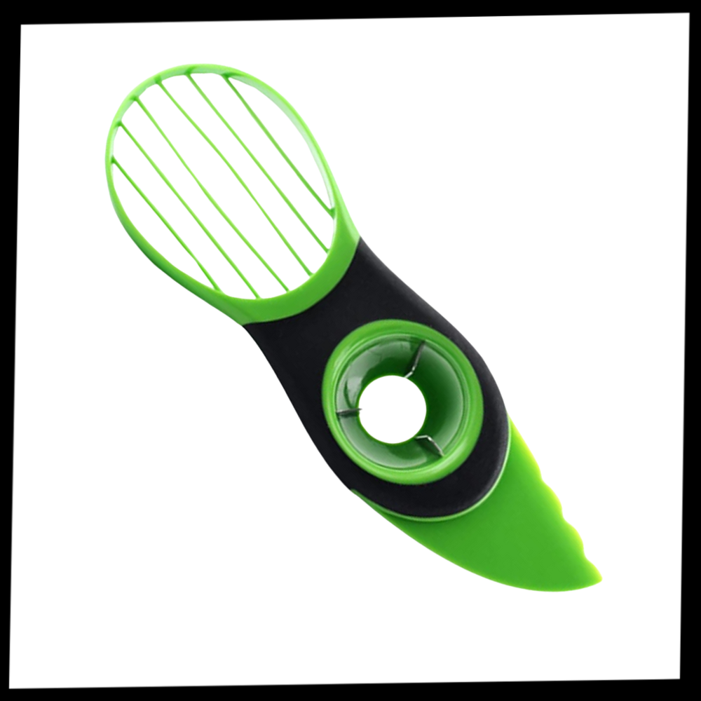 Ferramenta ergonômica multifuncional para cortar abacates, utensílio de cozinha da marca Etcbuys.