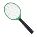 Raquete anti-moustiques vermelha da Rikastua para desinsetização, com cabos e estrutura de plástico, pronta para eliminar insetos.