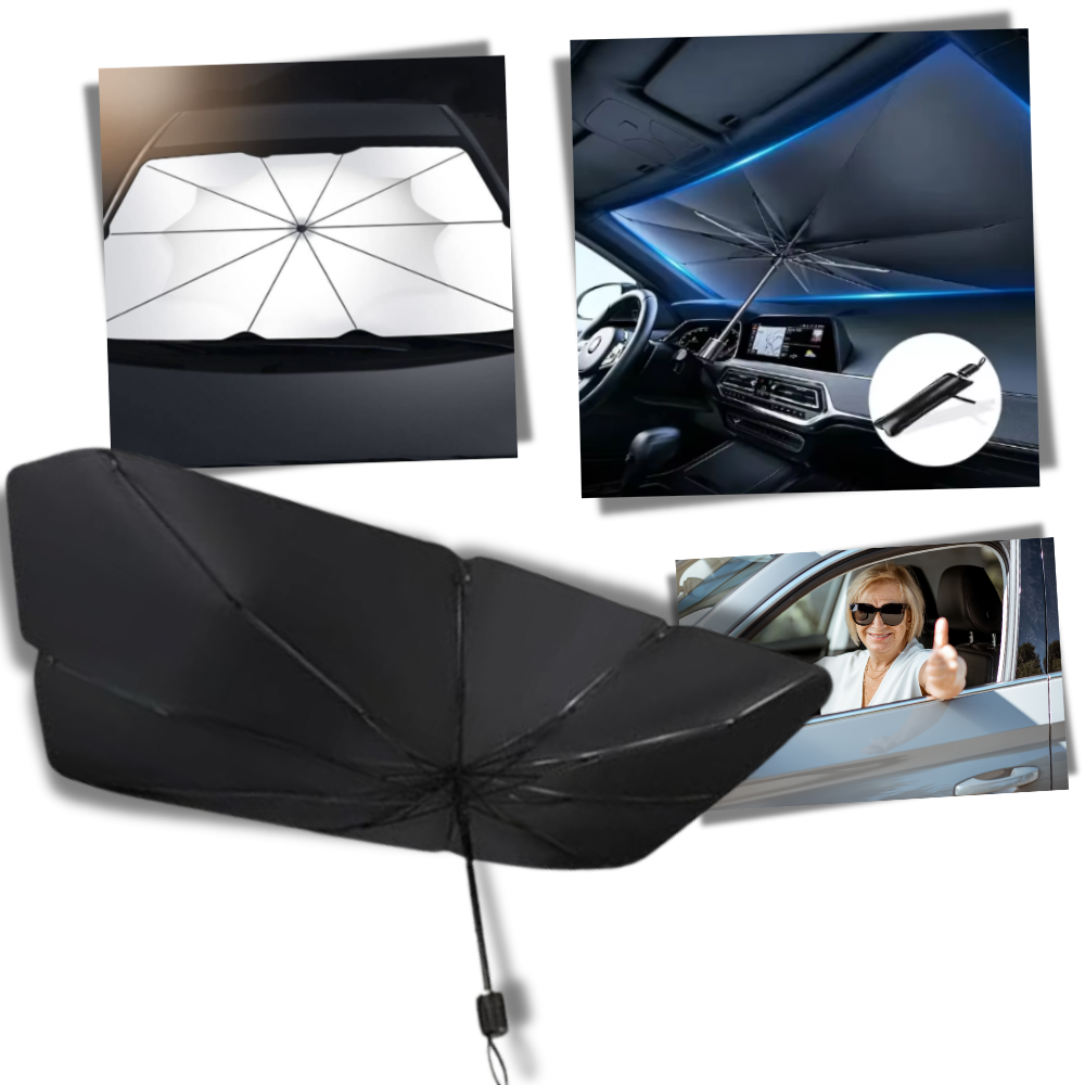 Cobertura de para-brisa de carro Rinhoo com proteção UV, peça automotiva para proteção contra sol e chuva.