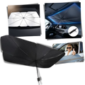 Cobertura de para-brisa de carro Rinhoo com proteção UV, peça automotiva para proteção contra sol e chuva.
