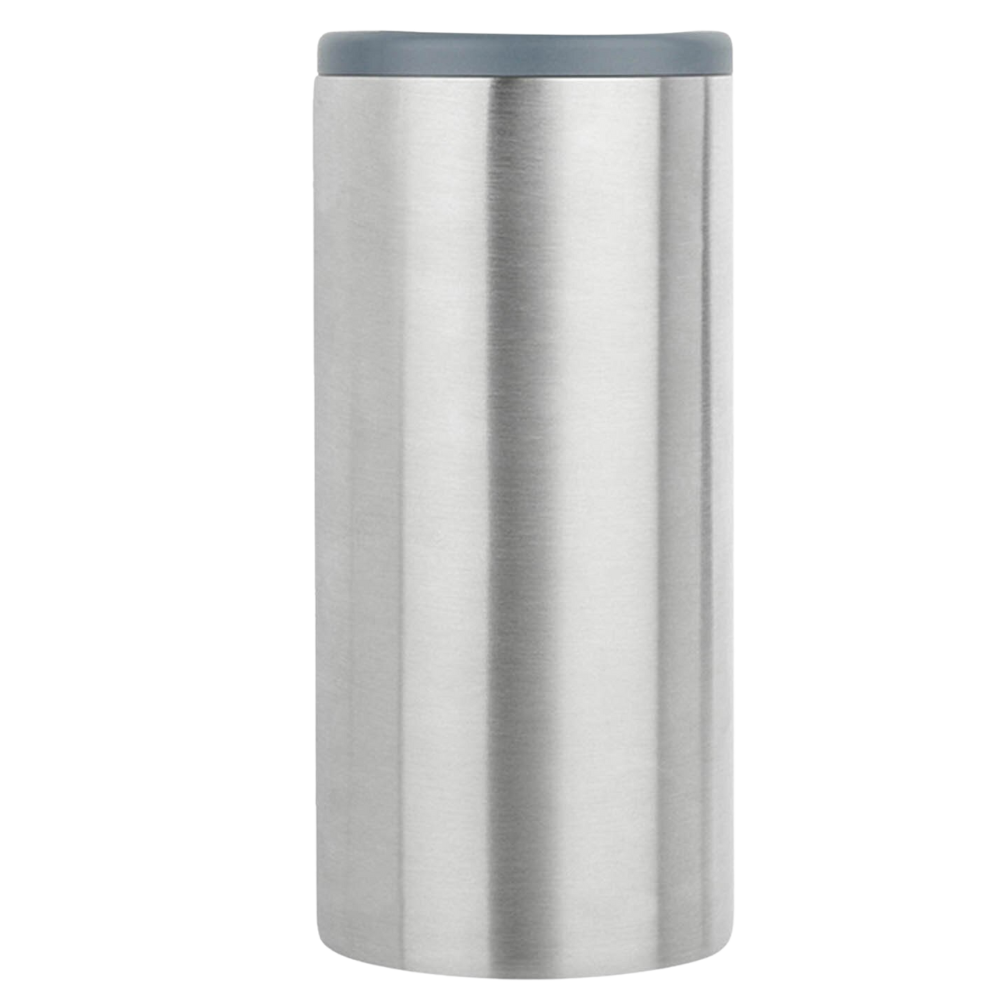 Suporte para alimentos e bebidas Rinhoo, em aço inoxidável preto, ideal para manter itens resfriados e organizados.